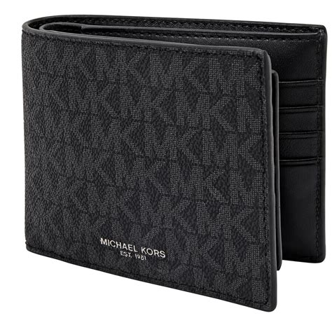 michael kors wallet men price|Michael Kors men's wallet outlet.